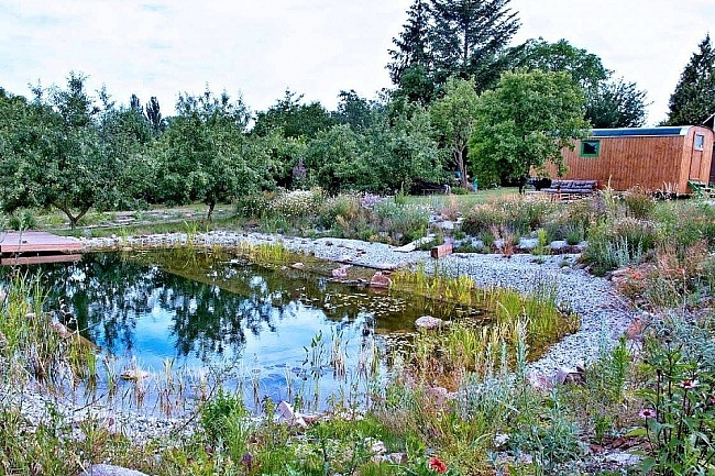 Glamping Šťastná Zahrádka s jezírkem - Heřmanov
