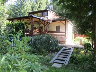 Chata Na �ern� - u Lu�nice - Plan� nad Lu�nic�