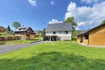 Chata Malá Morávka - areál Kopřivná - Jeseníky
