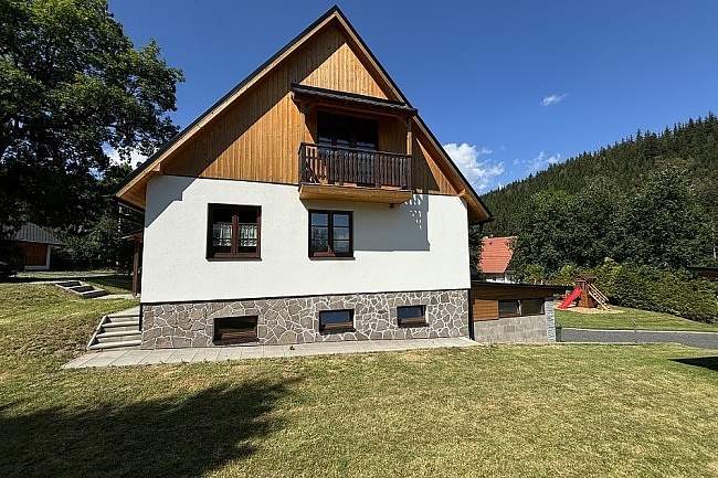 Chata Malá Morávka - areál Kopřivná - Jeseníky