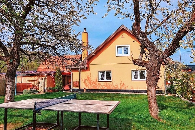 Chalupa s wellness u cyklostezky Bečva - Beskydy