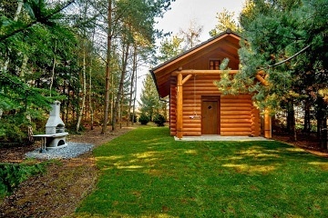 Srub v lese - glamping p�ehrada Se� - �elezn� hory