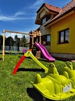 Chata u cyklostezky - koupac� sud - Vysok� Tatry