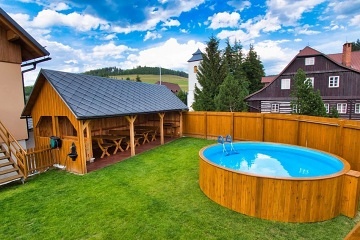 Chalupa baz�n a d�tsk� h�i�t� - Bukov� hora