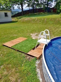 Chata s baz�nem a saunou - Kru�n� hory