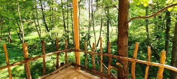 Glamping a koupac sud na samot - Treehouse