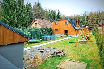 Chata pro děti - bazén, wellness - Vysočina Úsobí