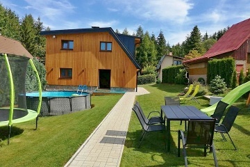 Chata pro děti - bazén, wellness - Vysočina Úsobí
