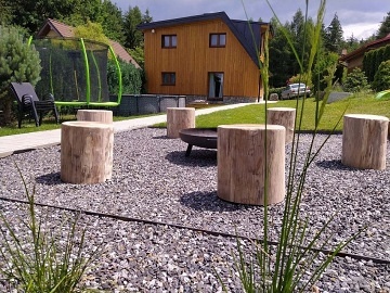 Chata pro děti - bazén, wellness - Vysočina Úsobí