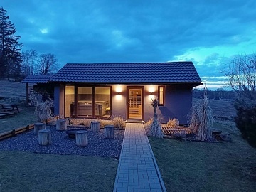 Chata pro děti - bazén, wellness - Vysočina Úsobí