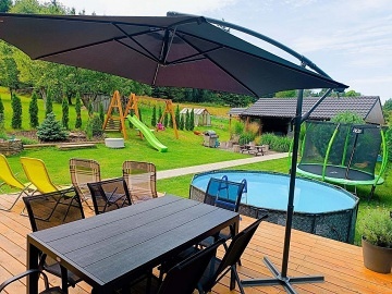 Chata pro rodiny - baz�n, wellness - babyfriendly