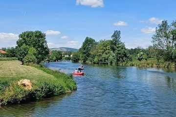 Penzion P�lava s baz�nem - cyklostezka Nov� Ml�ny