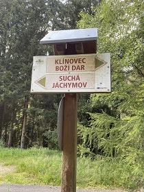 Chata Krušné hory - Klínovec - Jáchymov - Suchá