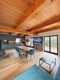 Chalupa s vivkou na terase - Bukov Hora