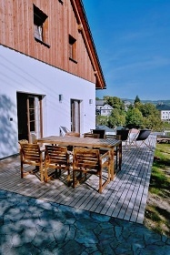 Chalupa s vivkou na terase - Bukov Hora