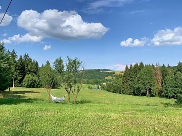 Roubenka s kachlovými kamny - Křižánky - Vysočina