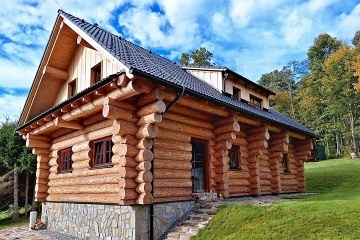 Srub u Dolní Moravy - polosamota Králický Sněžník
