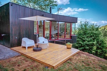 Chata se saunou - Povltav� - p�ehrada Slapy