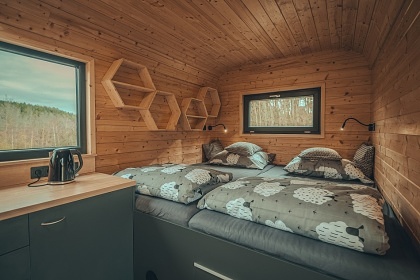 Glamping na louce Krušné hory - Prunéřovské údolí