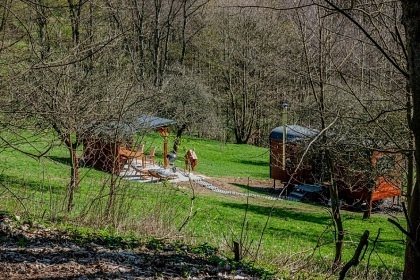 Glamping na louce Krušné hory - Prunéřovské údolí