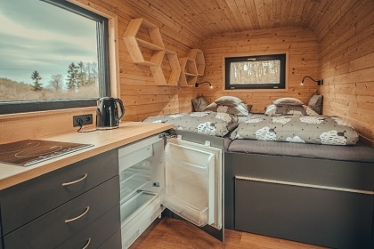 Glamping na louce Krušné hory - Prunéřovské údolí