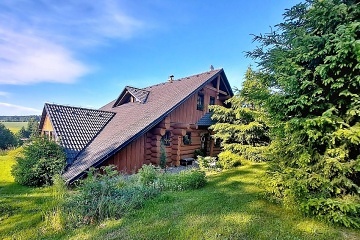 Srub vnitřní bazén a sauna - Kamenný vrch