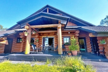Srub vnitřní bazén a sauna - Kamenný vrch