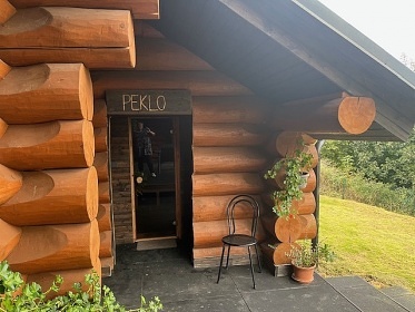 Srub vnit�n� baz�n a sauna - Kamenn� vrch
