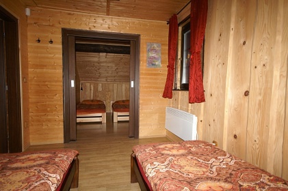 Srub vnitřní bazén a sauna - Kamenný vrch