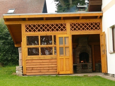 Chalupa u jezera Lipno - Frymburk - hrad Ro�mberk