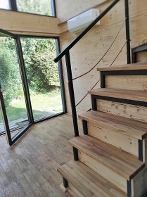 Chata a koupac sud - trambersk hrad - Beskydy