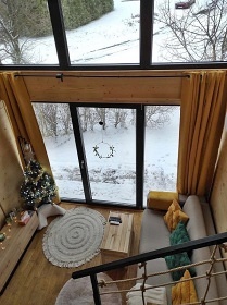 Chata a koupac sud - trambersk hrad - Beskydy