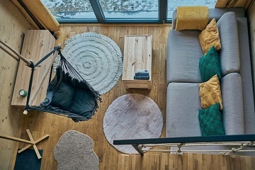 Chata a koupac� sud - rozhledna B�l� hora - Beskydy