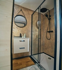 Chata a koupac sud - trambersk hrad - Beskydy