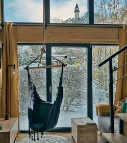 Chata a koupac sud - trambersk hrad - Beskydy