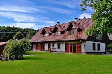 Roubenka s wellness - vyhlídka Hradisko - Telč