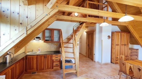 Roubenka s wellness - vyhlídka Hradisko - Telč