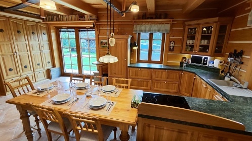 Roubenka s wellness - vyhlídka Hradisko - Telč