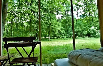 Chaty a Tiny house - Ch�ibsk� lesy - hrad Buchlov