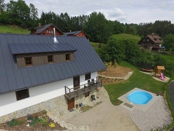 Chalupa baz�n a sauna - Kamenice - Jizersk� hory