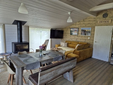 Chata s wellness - a v�hledem na Lu�ick� hory