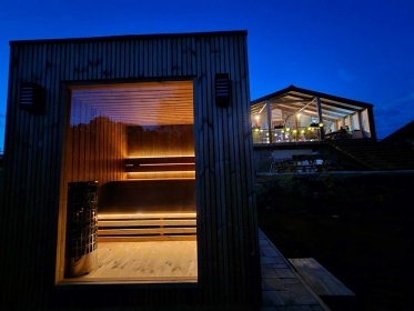 Chata s wellness - a v�hledem na Lu�ick� hory