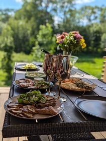 Chata s wellness - a v�hledem na Lu�ick� hory