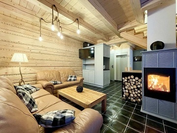 Roubenka sauna a krbov kamna - Satinsk vodopdy