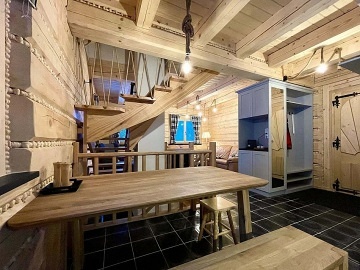 Roubenka sauna a krbov kamna - Satinsk vodopdy