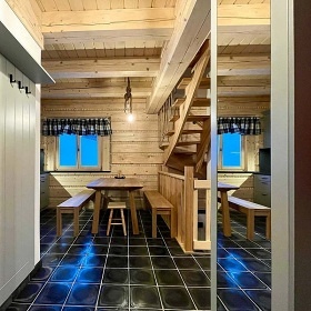 Roubenka sauna a krbov kamna - Satinsk vodopdy