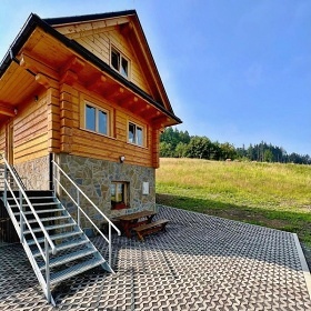 Roubenka se saunou - Satinsk� vodop�dy - Pustevny