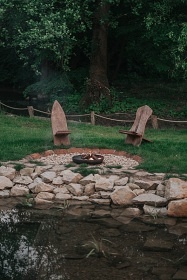 Glamp biotop a sauna - Jurta u rybníka Chobot