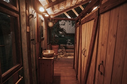 Glamp biotop a sauna - Jurta u rybníka Chobot