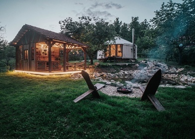 Glamping Klidn kout - Chobot - Vysok Mto
